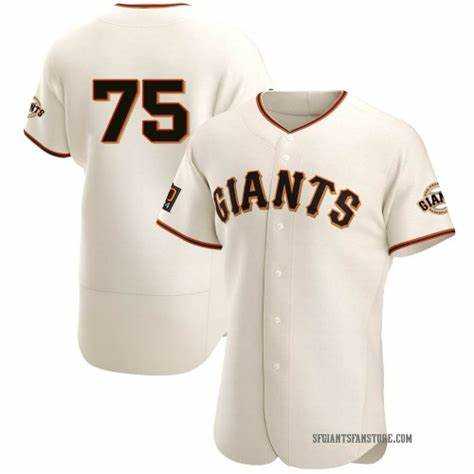 Men%27s San Francisco Giants #75 Camilo Doval Cream Flex Base Stitched Jersey Dzhi->san diego padres->MLB Jersey